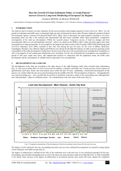 Does the Growth of Urban Settlements Follow a Certain Pattern