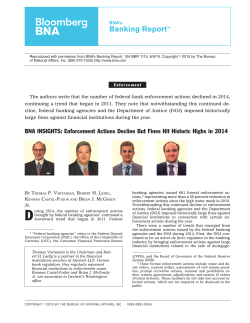 Enforcement Actions Decline But Fines Hit Historic