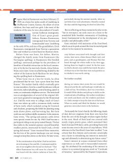 Obituary in BAMS - UMD | Atmospheric and Oceanic Science