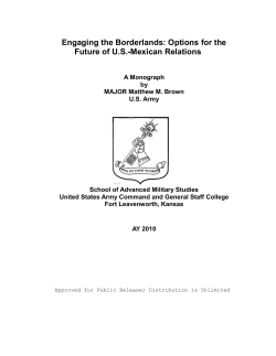Options for the Future of US