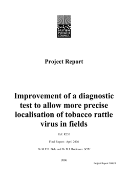 Improvement of a diagnostic test to allow more precise localisation