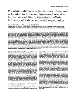 Population differences in the roles of size and coloration in intra