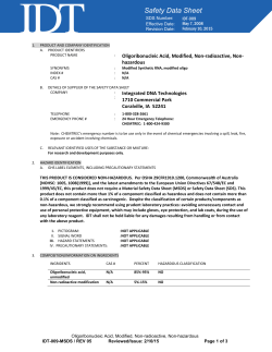 modified, non-radioactive - Integrated DNA Technologies