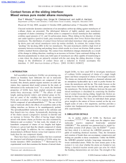 Contact forces at the sliding interface: Mixed versus pure model