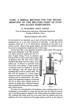 CCXX. A SIMPLE METHOD FOR THE DETER