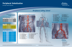 Peripheral Embolization