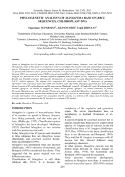 Read full article - Scientific Papers Series B Horticulture