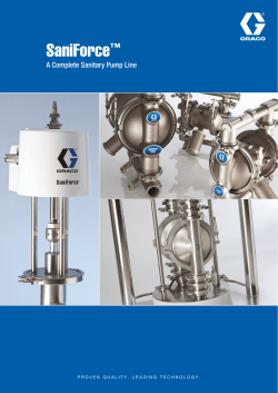344855ENEU SaniForce Sanitary pump line