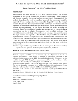 RAL TR 2002 020 class of spectral t5o