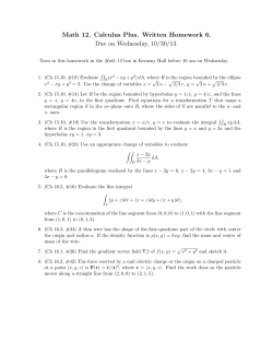 Homework 6 - Dartmouth Math Home