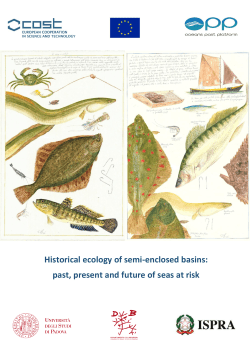 Historical ecology of semi-enclosed basins