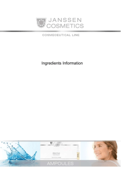 Ingredients Information