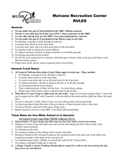 Rules pdf - Mulvane Recreation Commission