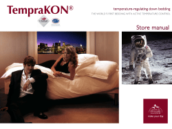 Temperature -regulating Down Bedding