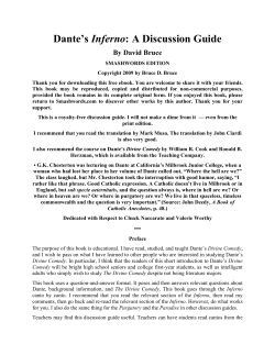 Dante`s Inferno - davidbruceblog