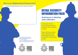 Retail Security Information Pack