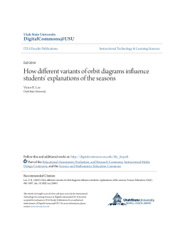 How different variants of orbit diagrams influence students