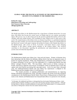 GLOBAL SUSHI: THE POLITICAL ECONOMY OF THE