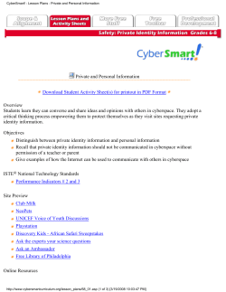 CyberSmart! : Grades 6-8