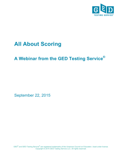 All About Scoring workbook