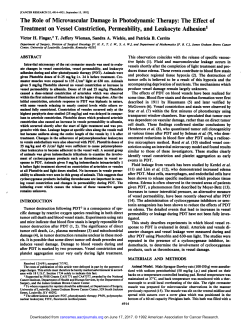 The Role of Microvascular Damage in