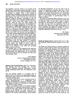 Diseases of the Gut and Pancreas