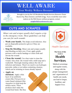 health-services-first-aid-cuts-and-scrapes-well-aware