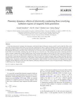 Planetary dynamos: effects of electrically conducting