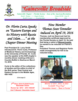 The Gainesville Broadside May 2016