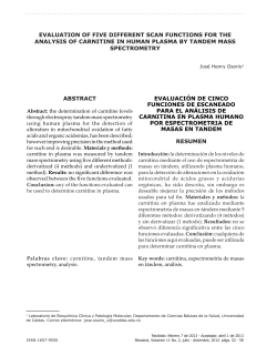 ABSTRACT EVALUATION OF FIVE DIFFERENT SCAN FUNCTIONS