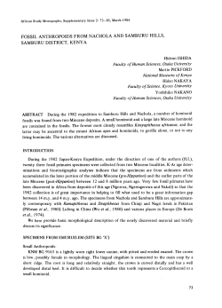 Hidemi ISHIDA Martin PICKFORD Hideo NAKAYA Yoshihiro NAKA