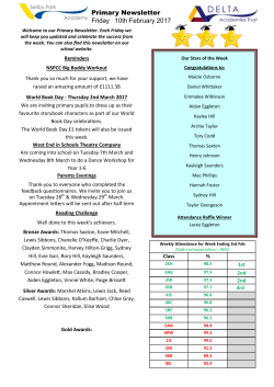 Primary Newsletter Feb 10