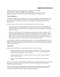 American Survey 2 - Kansas State University