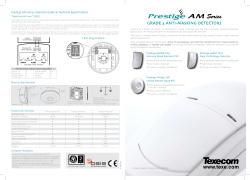 grade 3 anti-masking detectors