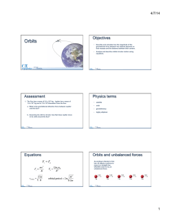 Orbits