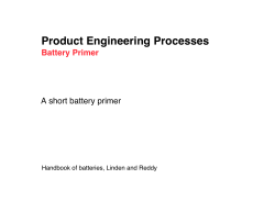 Battery primer