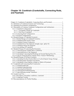 Chapter 16: Cranktrain