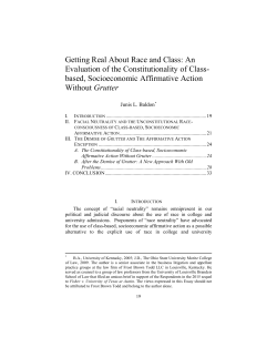 Getting Real About Race and Class - University of Miami Business