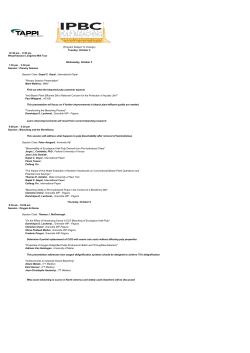 technical Program