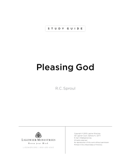 Pleasing God