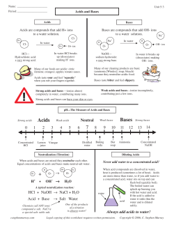 7 Acids Bases +