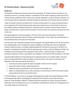 NT Christian Schools