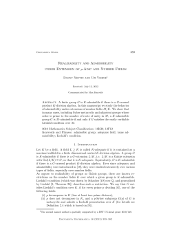 Realizability and Admissibility under Extension of p