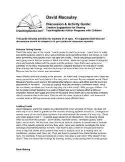 David Macaulay - TeachingBooks.net