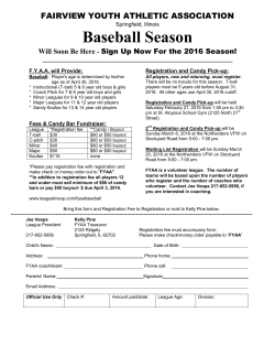 fairview youth athletic association