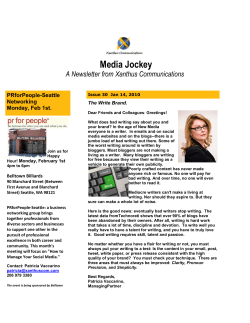Media Jockey - Xanthus Communications