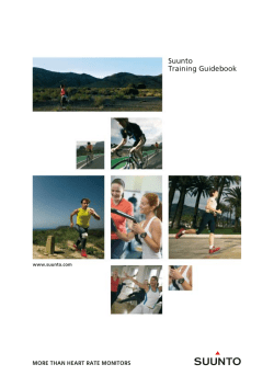 Suunto Training Guidebook