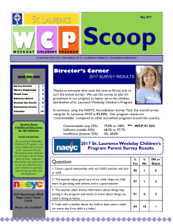 Newsletter - St Laurence Catholic Church