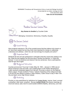 Ense&ntilde;anza del Pensamiento Cr&iacute;tico a trav&eacute;s del Dialogo Socr&aacute;tico