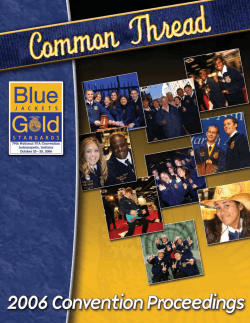 2006 Proceedings - National FFA Organization
